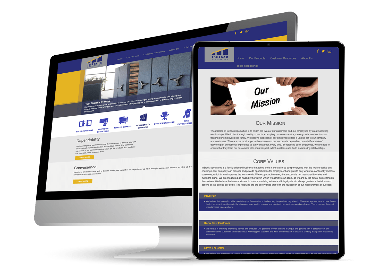 Corporate website for ISS. Full functioning with secondary hover navigation. Fully responsive, mobile and accessibility friendly.